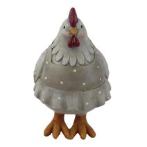 Dekorace slepička X7869 - 11.5*8*13.5