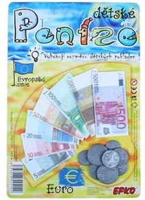 Peníze dětské EURO