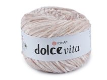 Pletací žinylková příze Dolce Vita 150 g