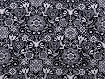 METRÁŽ Bavlněná látka folklor