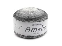 Bavlněná pletací příze Amelie s lurexem 200 g