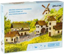 VĚŽ navlékací 26cm skládací hlavolam