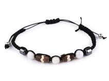 Náramek shamballa unisex