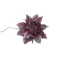 Dekorační květ X7628-09 - 24 × 11 × 5 cm