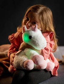 PLYŠ Jednorožec Snílek usínáček na baterie Světlo Zvuk *PLYŠOVÉ HRAČKY*