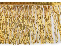 Třásně s holografickými flitry šíře 30 cm METRÁŽ