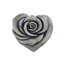 Dekorace na hrob srdce X6469/2 - 9,5 × 9 × 3 cm