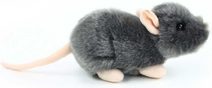 Myš šedá 16cm