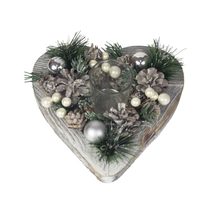 Svícen na 1 svíčku P1203 - 21 x 22 x 8 cm