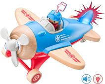 Woody dřevěná garáž s výtahem (autíčka, heliport)