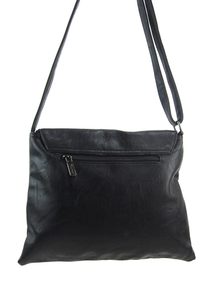 Kožená malá dámská crossbody kabelka červená KK-1702