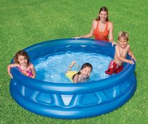 Bazén obdelníkový nafukovací Family 305x183cm růžový 58487