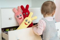 PLYŠ Pes pyrenejský horský 23cm sedící Soft *PLYŠOVÉ HRAČKY*