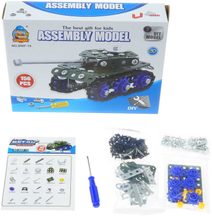 Stavebnice BuildMeUP Auto Policejní dodávka 134 dílků + 2 figurky plast