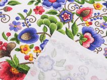 Bavlněná látka / běhoun folklor METRÁŽ