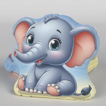 Dětský polštářek Sloník