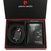 Pierre Cardin Kožená dámská kabelka přes rameno s čelní kapsou camel hnědá