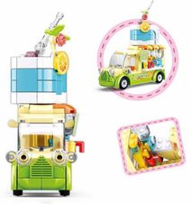 SLUBAN Mini Handcraft Studentský pokoj 216 dílků + 1 figurka STAVEBNICE