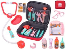 Doktorský kufřík zdravotnický set dětské lékařské potřeby 23ks plast