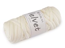 Příze Marshmallow silná Velvet Ø10 mm 500 g
