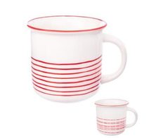 Hrnek VANESS MIX sada 4ks O0224 - dia 9,5 x 9 cm