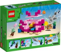 LEGO MINECRAFT Domeček axolotlů 21247 STAVEBNICE