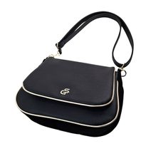 Kožená velká hořčicově žlutá dámská kabelka Casilda