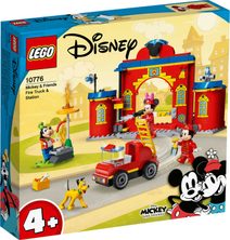 LEGO DISNEY Hasičská stanice a auto Mickeyho a přátel 10776