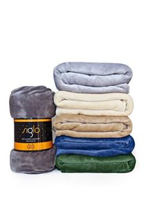 Deka mikroplyš super soft tmavě šedá Polyester, 150/200 cm