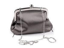 Kabelka - psaníčko saténové s rokajlem