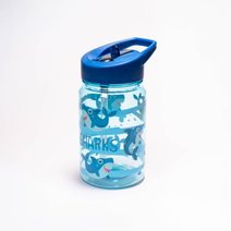 Dětská Tritanová láhev na pití Žraloci Tritan, 450 ml
