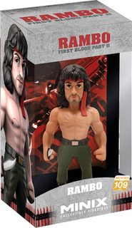 MINIX Figurka sběratelská Rambo: Rambo 2 filmové postavy