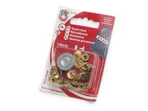 Kalhotový / riflový ozdobný nýt kloboučkový Ø9 mm