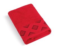 Froté ručník a osuška kolekce Diamant Červená D/014
