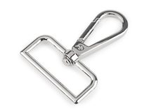 Karabina kovová otočná, průvlek 38 mm