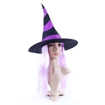 Klobouk čarodějnice s vlasy/ Halloween