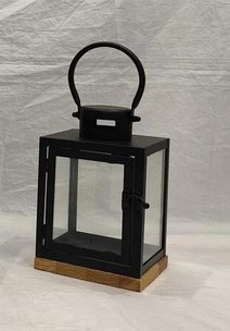 Dřevěná lucerna D1143/ Střední - 61 cm