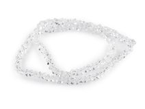 Skleněné broušené korálky triangl 3 mm na drátku