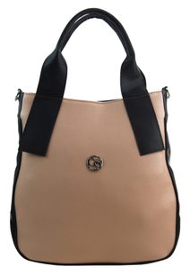 Cappuccino elegantní dámská kabelka přes rameno GROSSO
