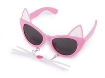 Párty / karnevalové brýle kočka s čumákem - dětské