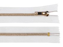 Kovový zip No 5 délka 12 cm (jeansový)