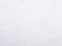 Madeira bavlněná vyšívaná s ozdobným okrajem METRÁŽ