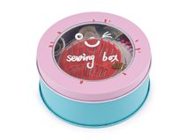 Sada na šití v plechové krabičce