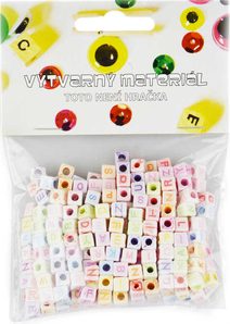 Korálky dětské zažehlovací barevné set 1000ks v sáčku midi plast