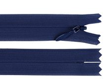 Spirálový zip skrytý YKK No 3 délka 50 cm dederon