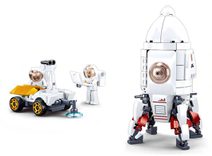 SLUBAN Mini Handcraft Studentský pokoj 216 dílků + 1 figurka STAVEBNICE