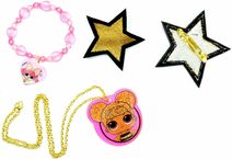 L.O.L. Set dětské šperky a sponky do vlasů bižuterie různé druhy ve hvězdičce