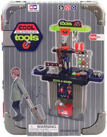 Malý mechanik Traktor 161 dílů 4v1 Stavebnice typu Merkur kov plast v krabici