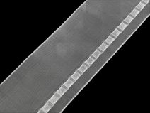 Záclonovka šíře 10 cm s poutky METRÁŽ