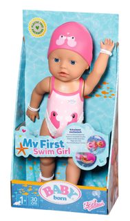 Baby želvička do vody 11cm na baterie s vodotryskem plast pro miminko